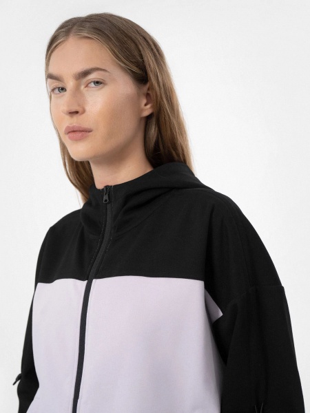 Джемпер 4F WOSWEATSHIRT BLD018 H4Z22-BLD018-52S р. S черно-фиолетовый