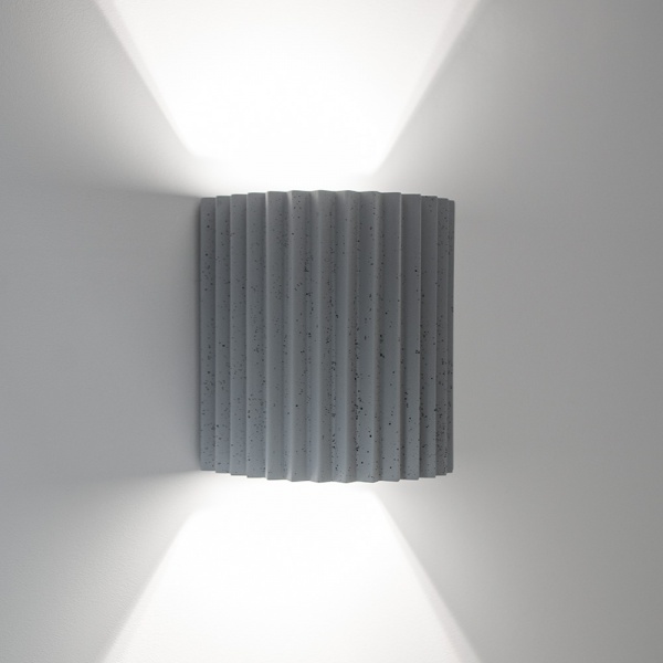 Светильник настенный 1x40 Вт G9 серый YORK D2203 BT 