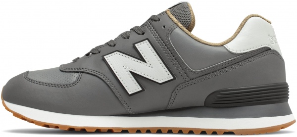Кроссовки New Balance 574 Vegan U574VR2 р.43 темно-серый