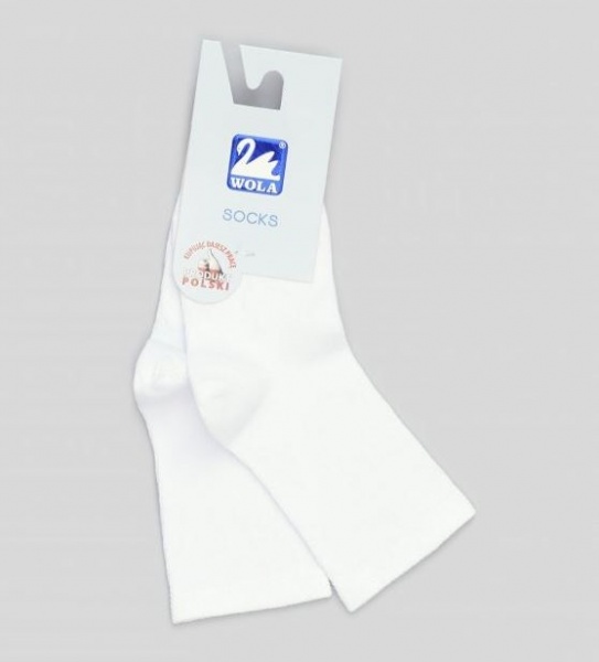 Носки унисекс Wola W24.000 0 р. 21-23 белый 
