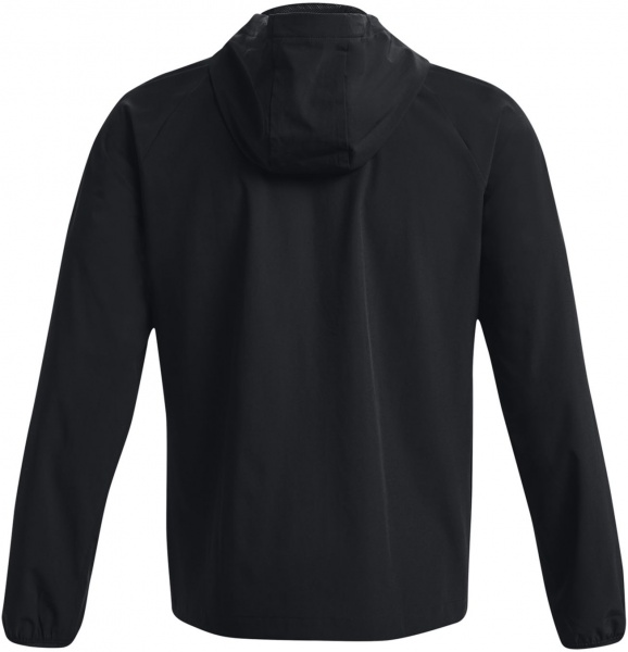 Джемпер Under Armour STRETCH WOVEN WINDBREAKER 1377171-001 р. M черный