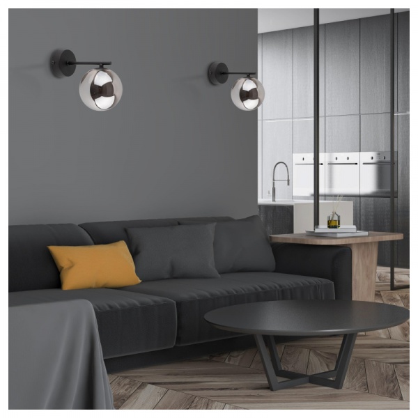 Бра TK Lighting ESTERA 1xG9 черный 4777 