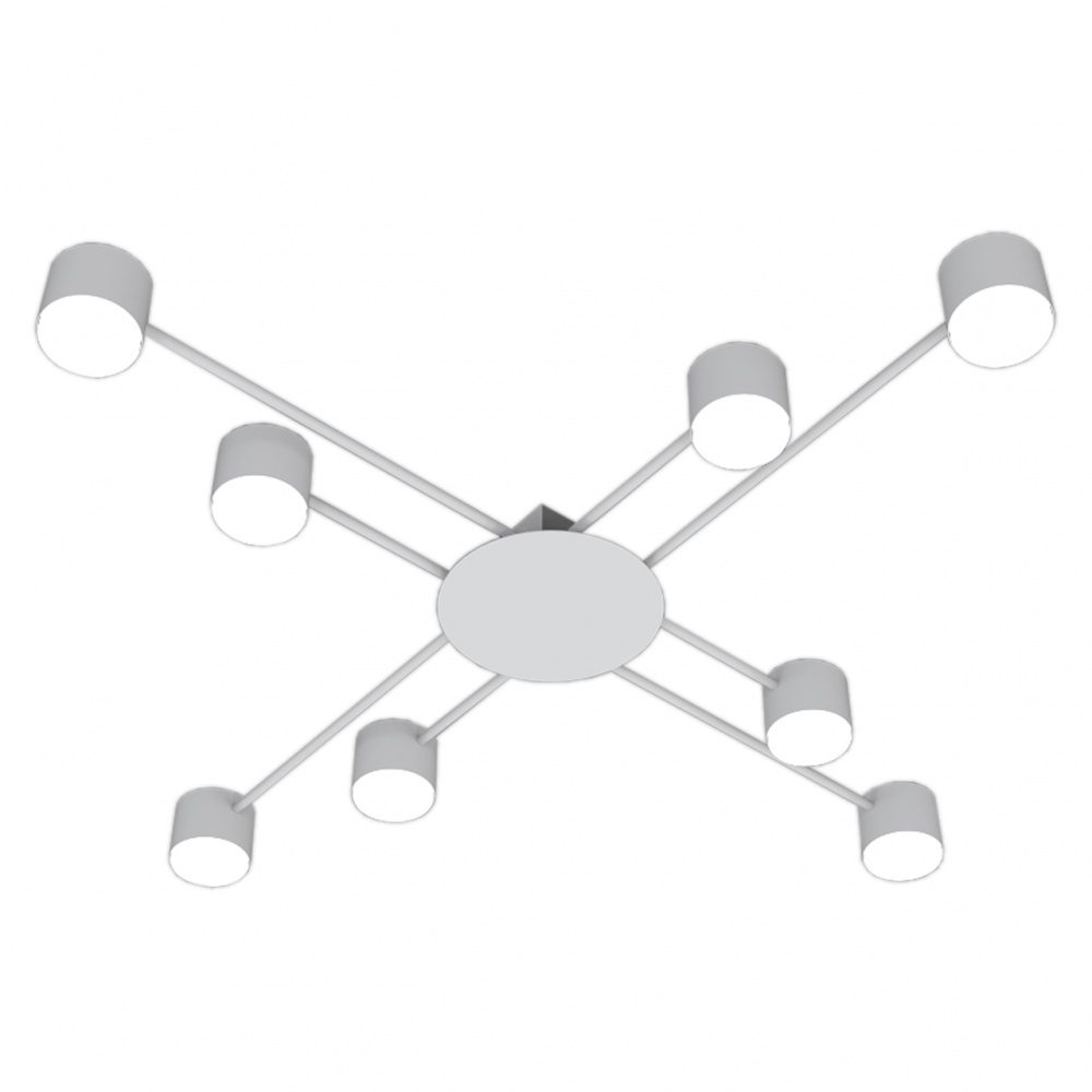 Люстра потолочная Hopfen LAMP WH 8xGX53 белый