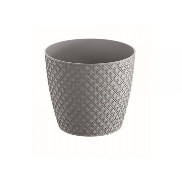 Горшок для цветов Prosperplast ORIENT 130 мм круглый 0,84 л серый (26446-405) 