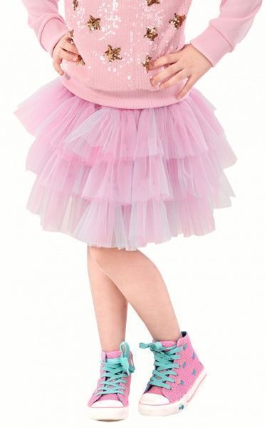 Спідниця PURPURINO Зефірка р.128 рожевий 5056/122-128 