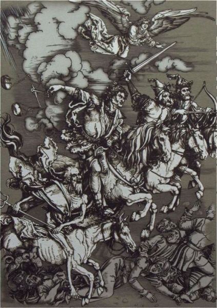 Футболка P1G Четыре всадника Апокалипсиса UA281-29891-OD-FH [1270] Olive Drab S р. S [1270] Olive Drab 