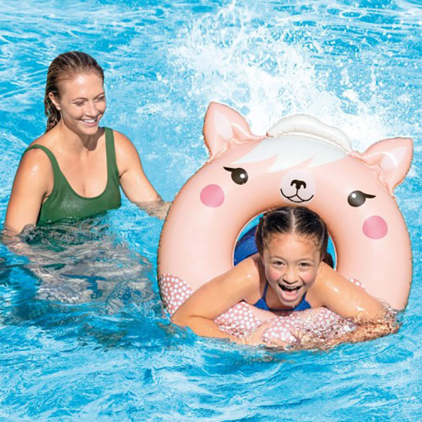 Круг надувной Intex животные-спасатели 59266