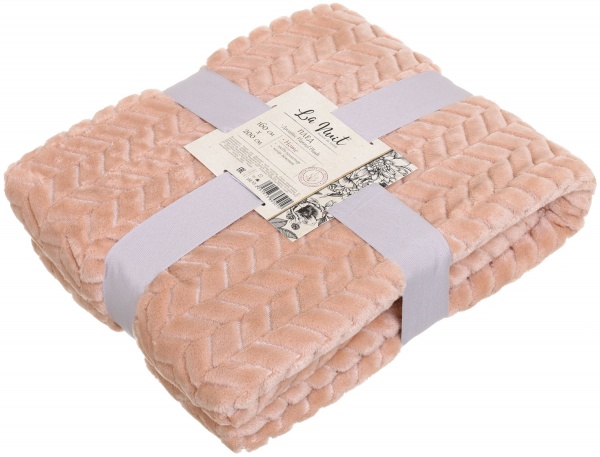 Плед flannel plush 160x200 см бежевий La Nuit 