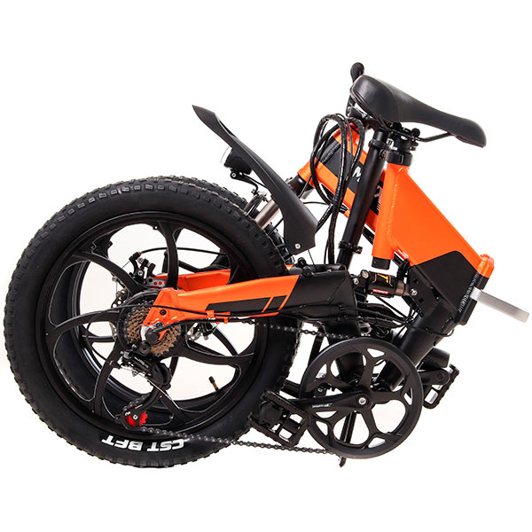 Электровелосипед Maxxter RUFFER MAX (black-orange)