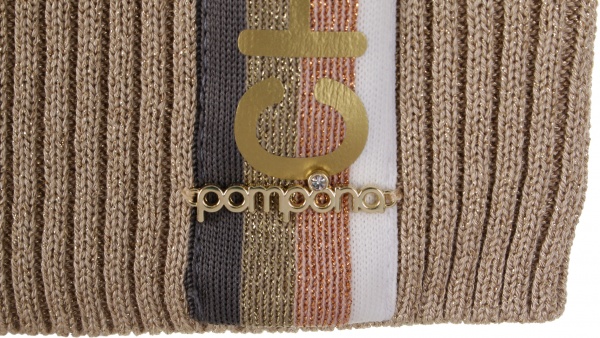 Шапочка дитяча для дівчинки Pampona 21 V P 54 р.50 золото 