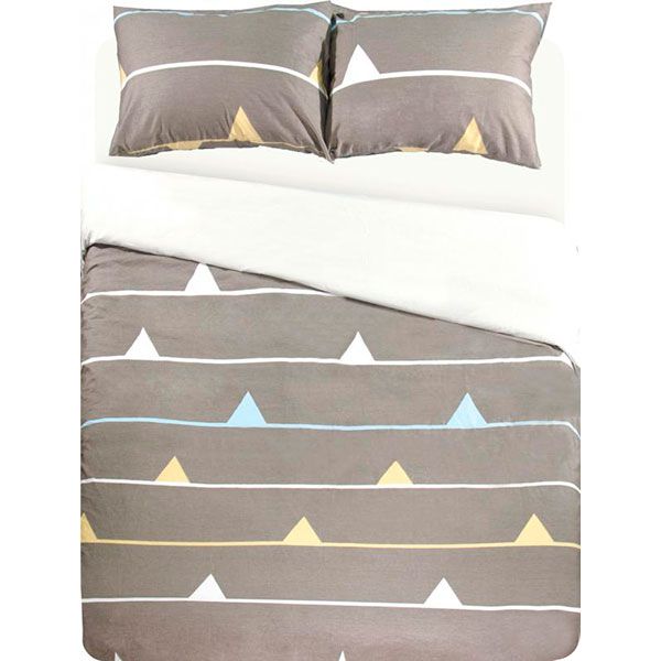Комплект постільної білизни полуторний Ibodo Геометрія