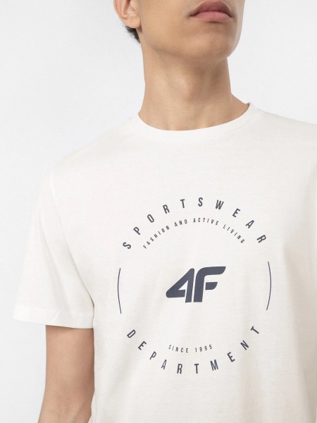 Футболка 4F H4L22-TSM029-12S р.XL бежевый