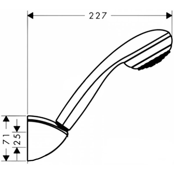 Душевой набор Hansgrohe Crometta 85 27577000 