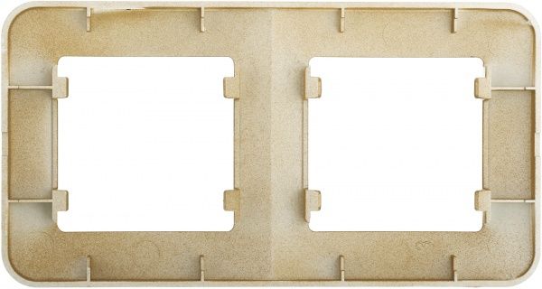 Рамка двомісна Makel Lillium Natural горизонтальна дуб