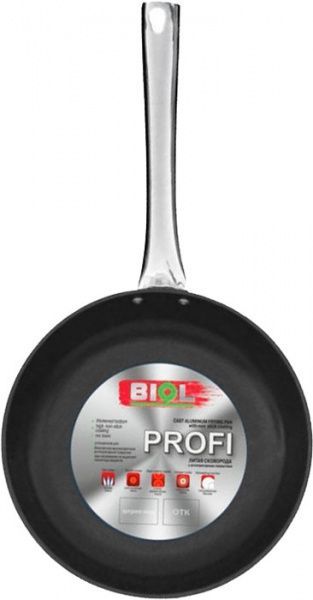 Сковорода с антипригарным покрытием 22 см Profi Biol 2213H