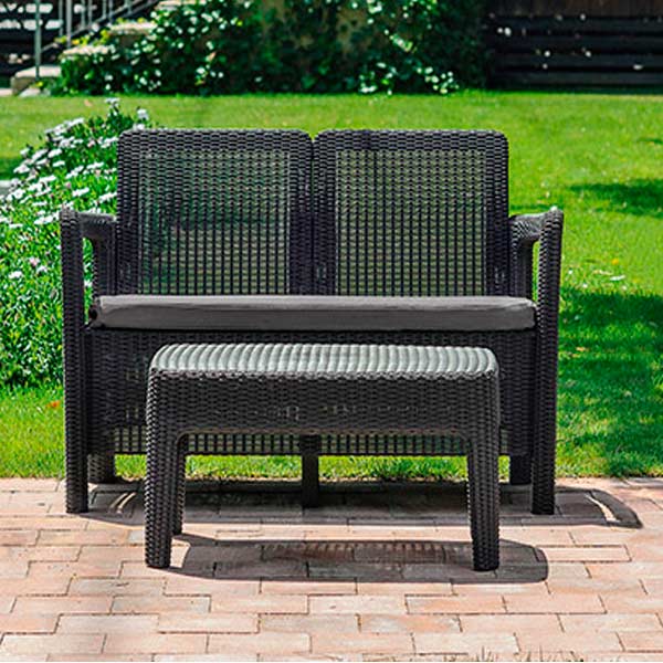 Комплект садовий Tarifa графіт