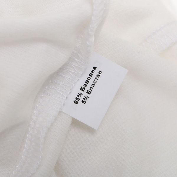 Піжама для дівчаток Danaya р.110 білий/блакитний B19-121 