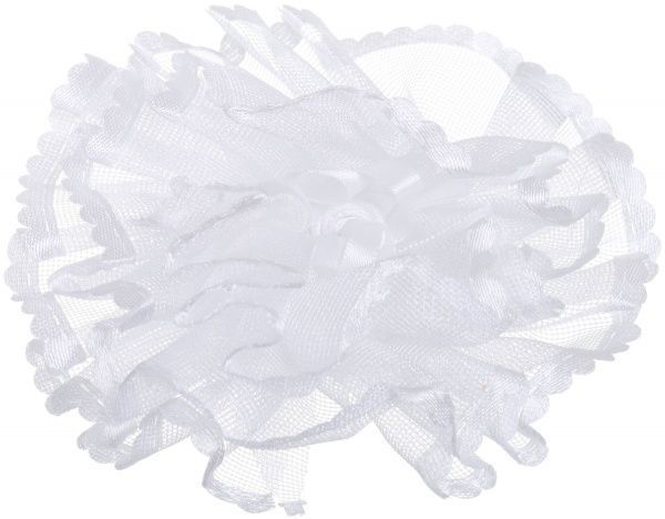 Бант Акцент середній В2063 10 см білий