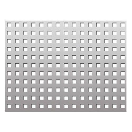 Сталь листова перфорована оцинкована квадрат 10х10 t-28 2000x1000x1 мм