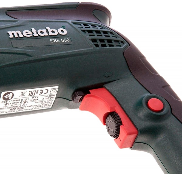 Дриль ударний Metabo SBE 650 2800 об/хвл 600742000