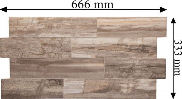 Плитка El Molino Плитка El Molino BritishJet Beige 33,3х66,6  