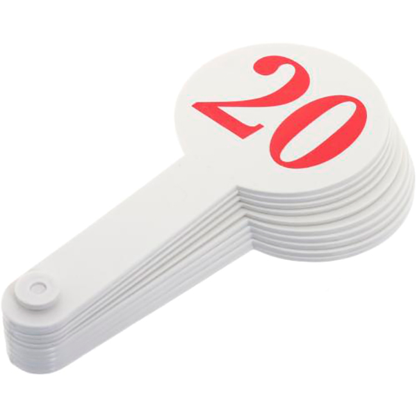 Віяло з цифрами 59238