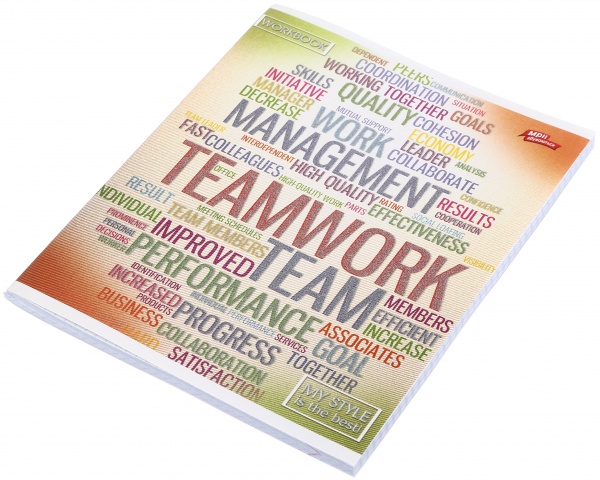 Зошит шкільний з глітером 96 аркушів у клітинку в асортименті Мрії збуваються