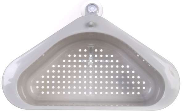 Органайзер в мойку серый пластик Алеана