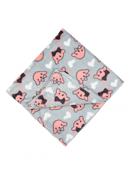 Плед Luna Kids Собачки 100x120 см різнокольоровий 
