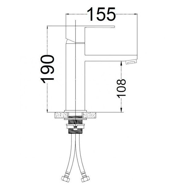 Змішувач для умивальника Mixxen Бостон Mxin0429