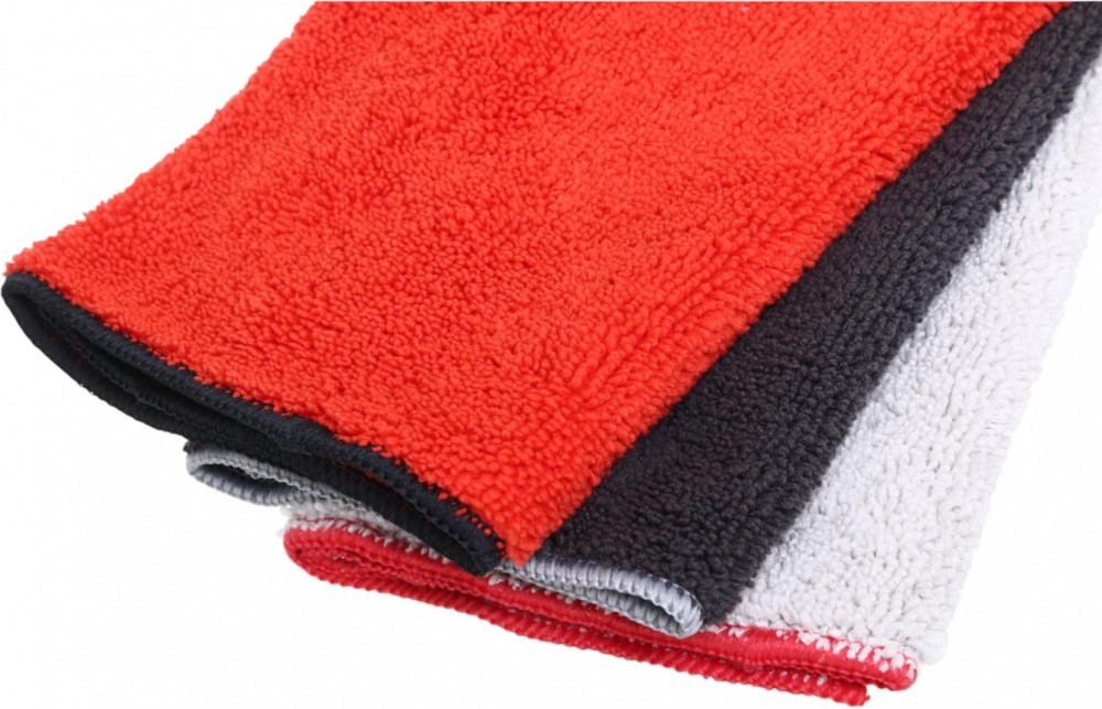 Набір серветок з мікрофібри 320 г/кв.м 40х40 см 3 шт. Auto Assistance 3 шт.