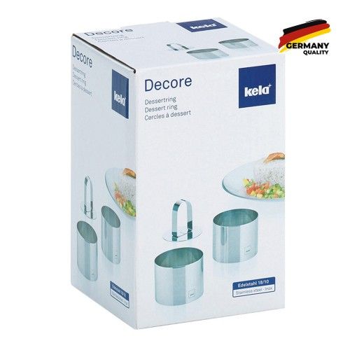 Набір формочок із поршнем Decore 7,5 см 10781 2 шт. Kela