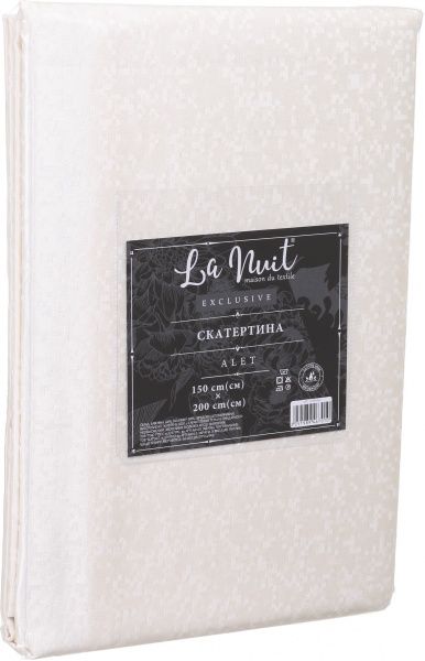 Скатерть Алет 150x200 см кремовый La Nuit 