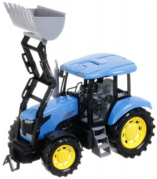 Игрушка Shantou трактор фермерский 44.5х16х19 см голубой JY238776