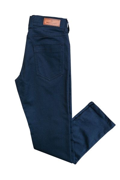 Штаны для мальчиков West-Fashion М Чинос р.128 синий А1203 