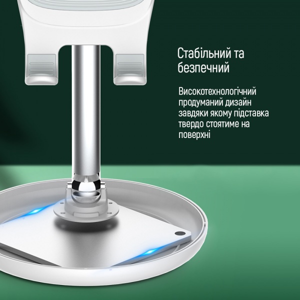 Підставка - тримач для смартфона і планшета Desk Stand ColorWay (CW-SH013-BK) чорний