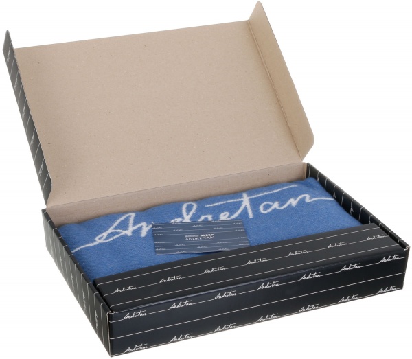 Плед by Andre TAN Список бажань 140x200 см синій SoundSleep 