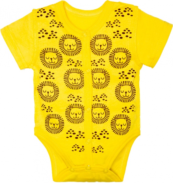 Боди для мальчика GABBI BD-22-1 р.56 желтый 13109 