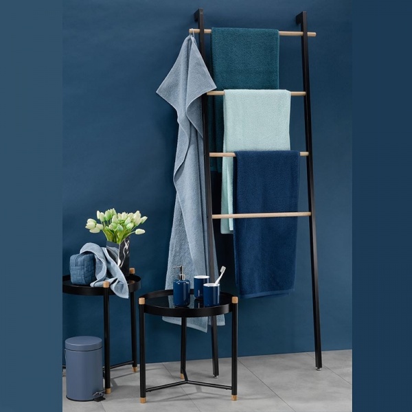 Полотенце махровое Ladessa 30x50 см темно-синий Kela 