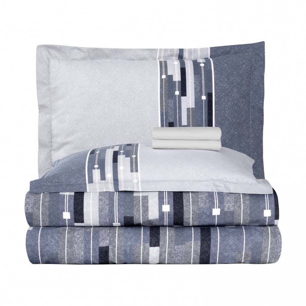 Комплект постільної білизни Artemis 2 сірий Luoca Patisca