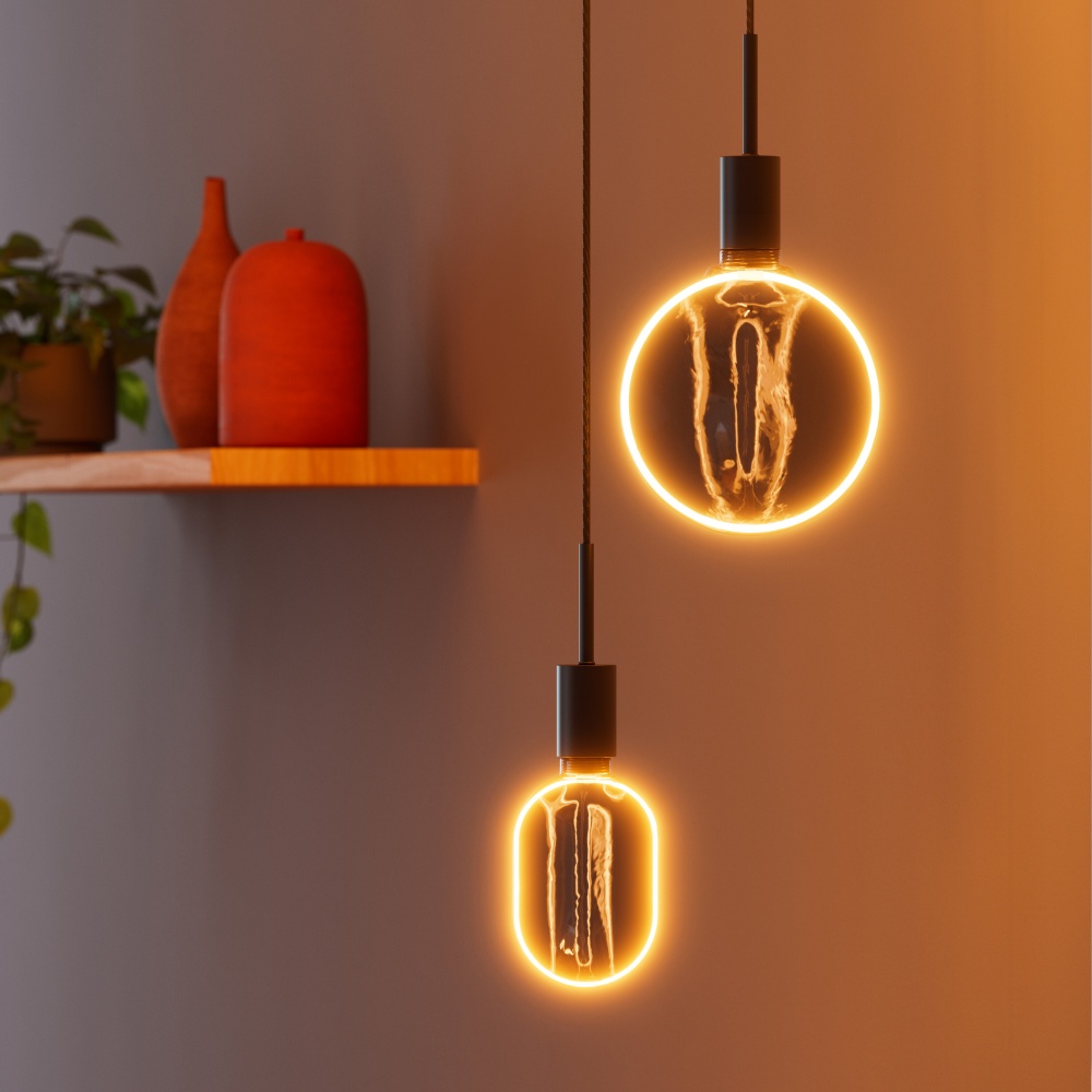 Лампа светодиодная Ledvance Vintage 1906 Globe 183 Filament O Lamp DIM 1800K Smoke 4 Вт E27 1800 К 220 В прозрачная