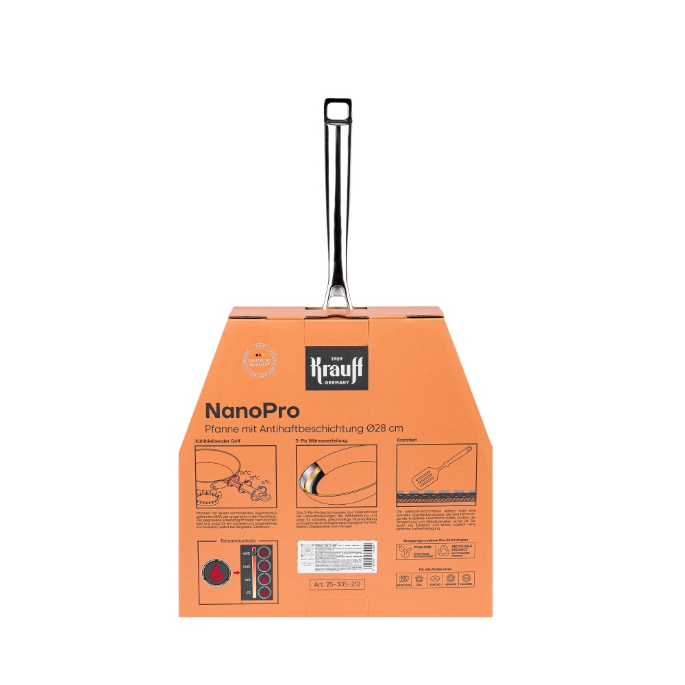 Сковорода Krauff NanoPro 3-ply 28 см 25-305-212