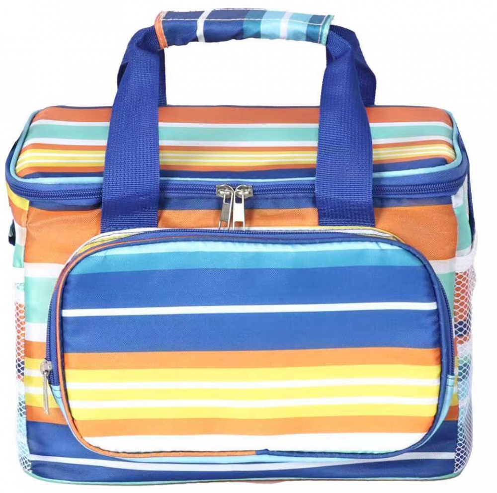 Сумка изотермическая Indigo 31,5х19,5х22 см полоска