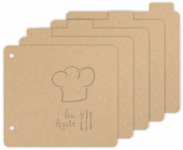 Заготівля для альбому «Bon Appetit», 20*20,5см, 5 ст., Rosa Talent 