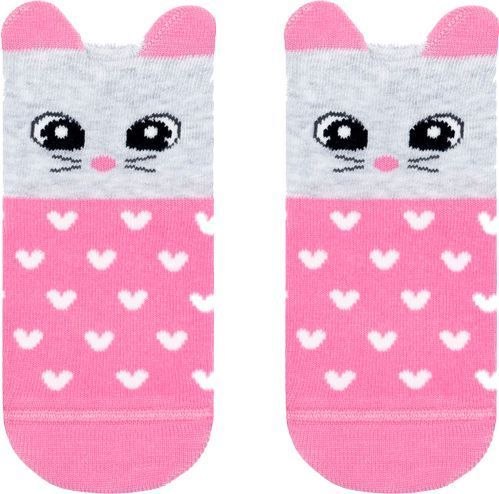 Шкарпетки дитячі Conte-Kids Tip-Top Мишенята 321 17С-59СП р.14 світло-рожевий 
