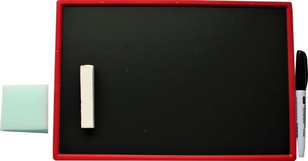 Доска магнитная 308 x 207 + доска для крейды 