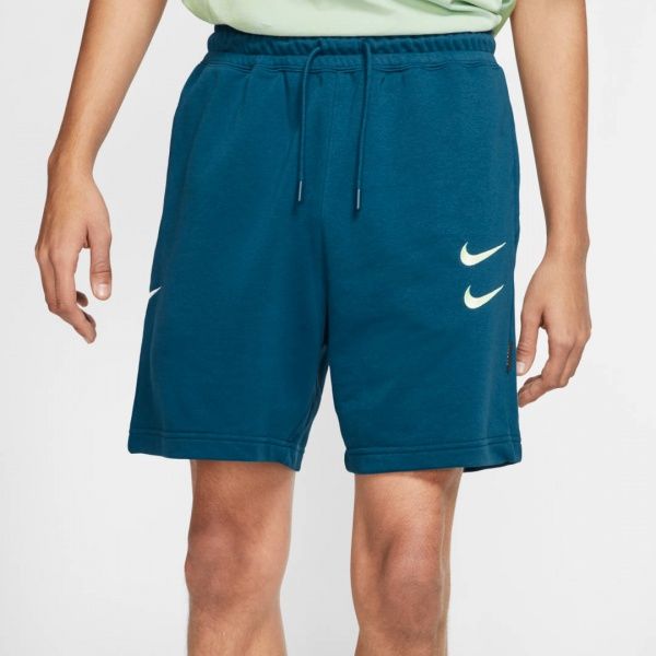 Шорты Nike M NSW SWOOSH SHORT FT CJ4882-499 р. L синий