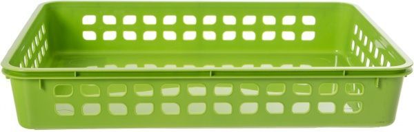Кошик пластиковий Lamela 273 зелений 60x250x355 мм