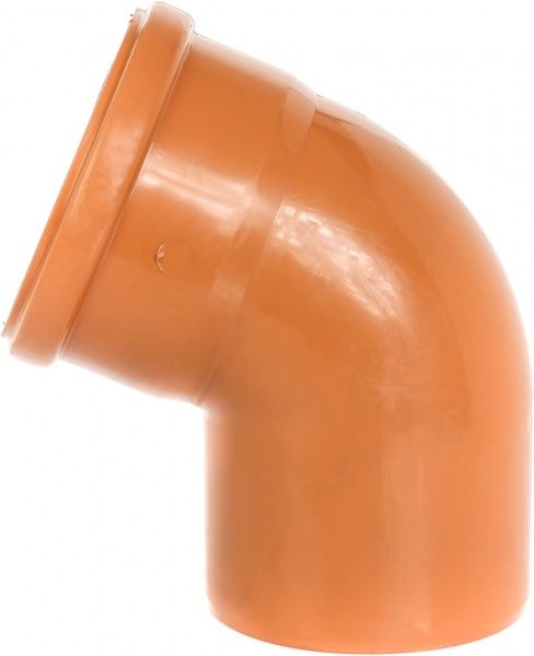 Колено ПВХ d110х67° Инсталпласт