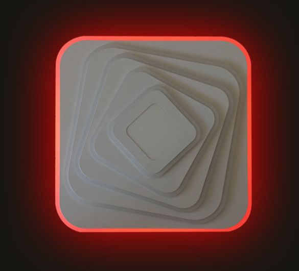 Світильник світлодіодний Светкомплект Acrylic 06 A RGB 140 Вт білий 2800-6000+RGB К 